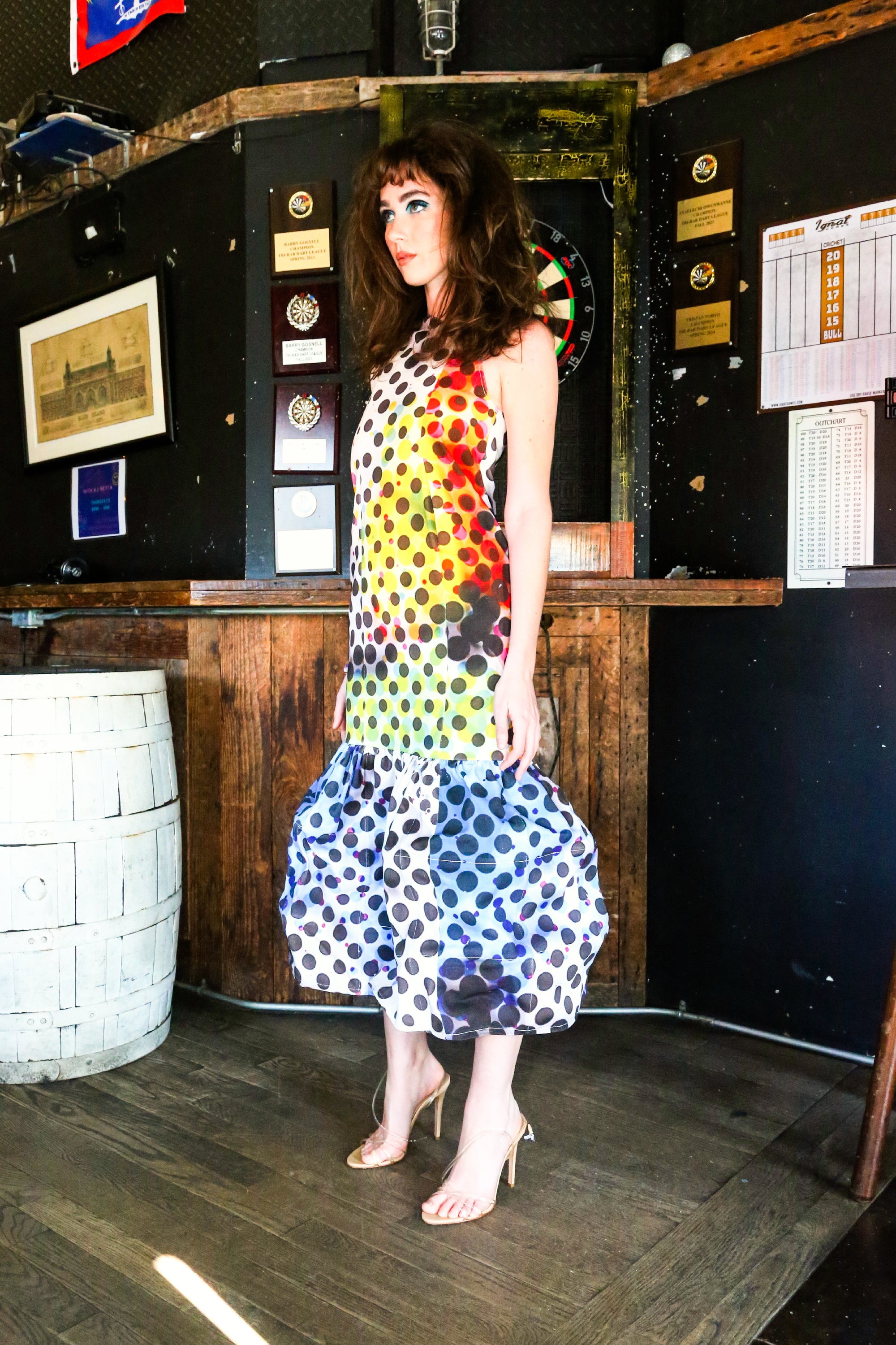 Polka Dot Two- Part Dress