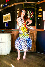 Polka Dot Two- Part Dress