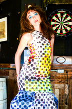 Polka Dot Two- Part Dress