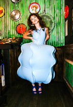 Blue Bubble Dress