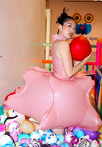 Bubble Ruffle Dress