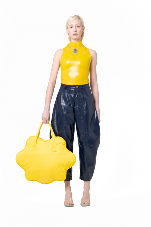 Big Stuffy Pod Purse