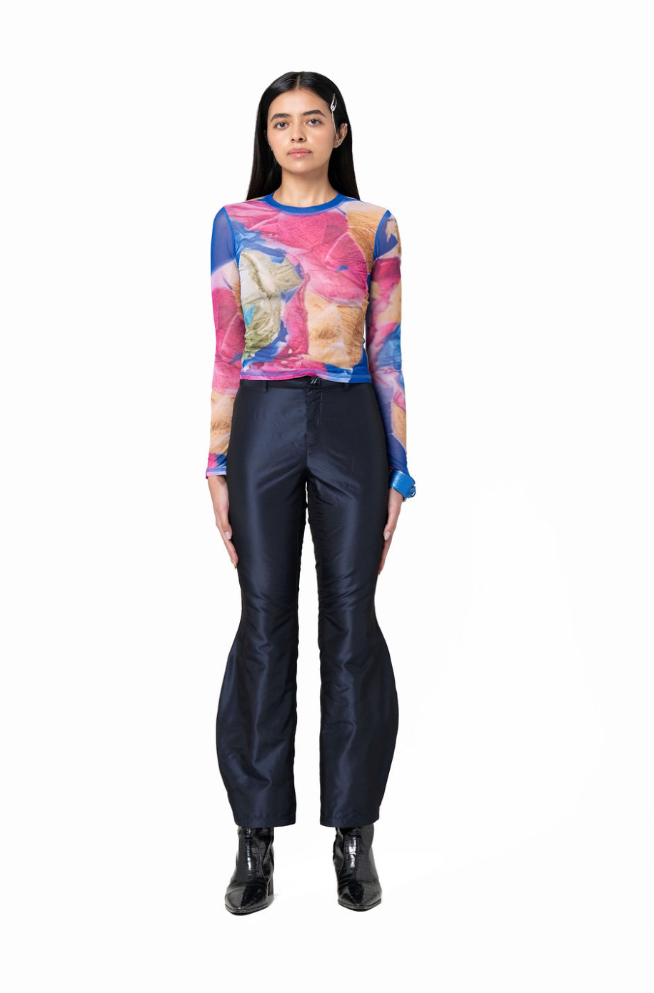 Alessandra Mesh Top