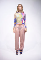 Alessandra Mesh Top