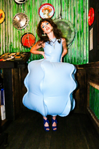 Blue Bubble Dress