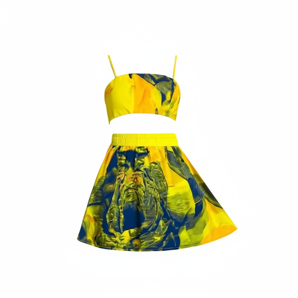 Chloe Matching Top and Skirt